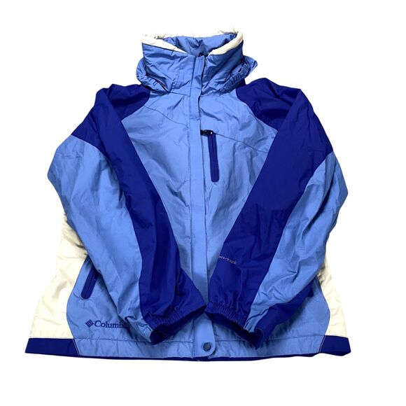 Columbia Omni-Tech Bugaboo Waterproof Breathable Hooded Jacket. Sz Youth 14/16 - Picture 14 of 16